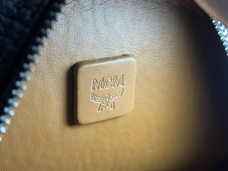 MCM Stark Visetos Backpack Black 🖤 รูปที่ 6