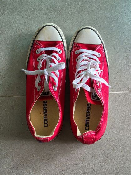 UK 5.5 | EU 38 2/3 | US 7 แดง รองเท้าผ้าใบ converse