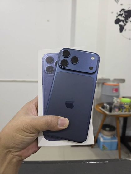 iPhone 17promax 512gb เครื่องศูนย์ไทยเดิมๆมีประกันถึง28/9/69