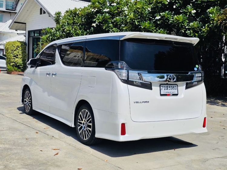 Toyota Vellfire 2015 2.5 Z G Edition Utility-car เบนซิน เกียร์อัตโนมัติ ขาว รูปที่ 4