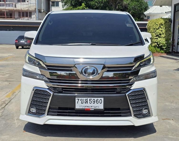 รถ Toyota Vellfire 2.5 Z G Edition สี ขาว