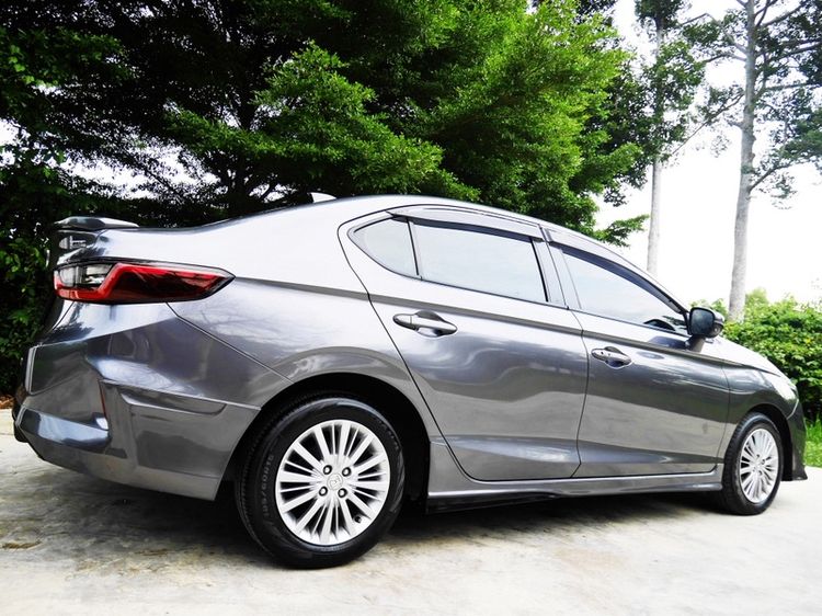 Honda City 2020 1.0 V Sedan เบนซิน ไม่ติดแก๊ส เกียร์อัตโนมัติ เทา รูปที่ 3