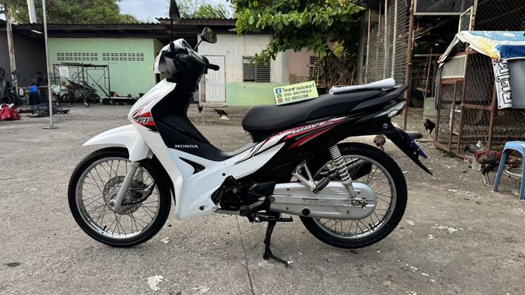 HONDA WAVE110i หัวฉีดเกียร์สตาร์ทเท้าเครื่องดีมากสีสวยมากต้องมาดูของจริงมีสถานที่ให้ทดลองขับขี่ก่อนซื้อ รูปที่ 3