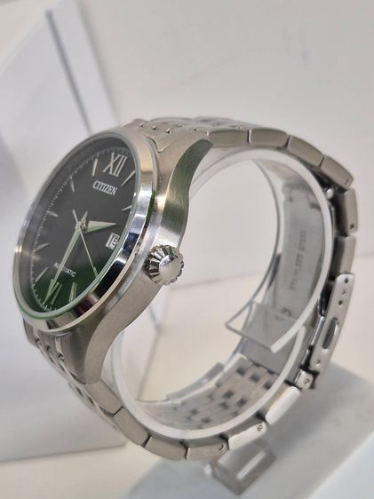 Citizen Automatic NJ0100-89E หน้าดํา ฟูลเซ็ต กล่องครบ รูปที่ 4