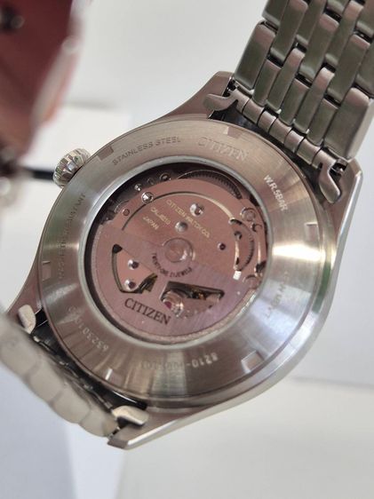 Citizen Automatic NJ0100-89E หน้าดํา ฟูลเซ็ต กล่องครบ รูปที่ 10