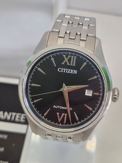 Citizen Automatic NJ0100-89E หน้าดํา ฟูลเซ็ต กล่องครบ รูปที่ 13