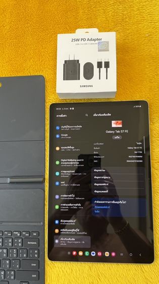 Samsung Tab S7 FE-LTE-พร้อมคีย์บอร์ด รูปที่ 2