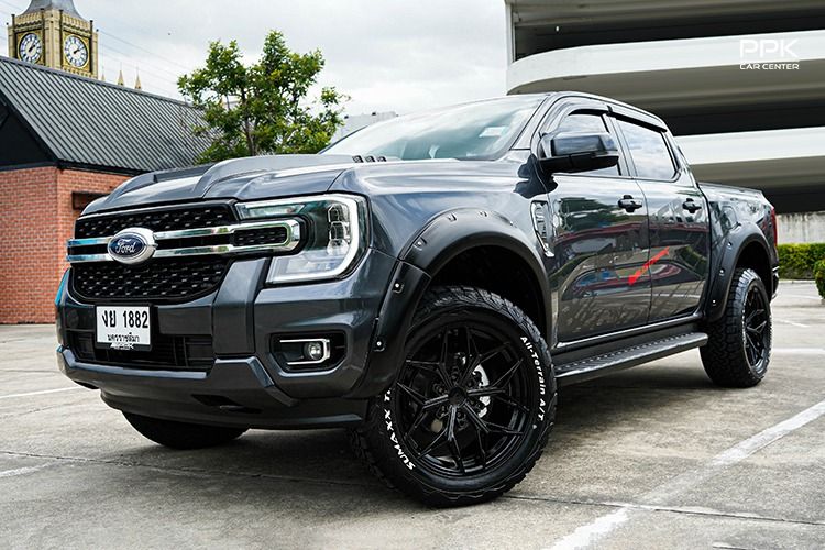 รถ Ford Ranger 2.0 Hi-Rider XLT สี เทา