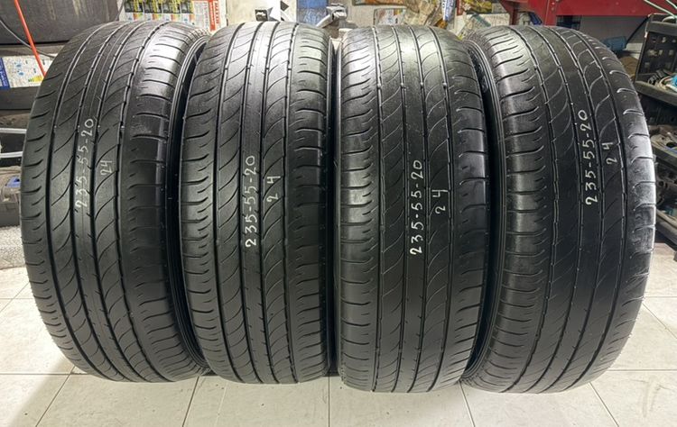 DUNLOP JAPAN 235 55 20 ปี24 4เส้น 3800