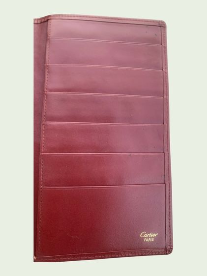 Cartier wallet used 💯 รูปที่ 7