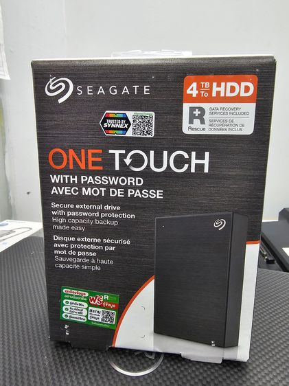 ที่เก็บข้อมูลและเมมโมรี่การ์ด 4 TB EXT HDD 2.5" SEAGATE ONE TOUCH (STKZ4000400)