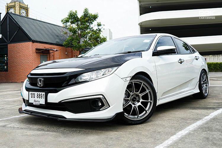 รถ Honda Civic 1.8 EL i-VTEC สี ขาว