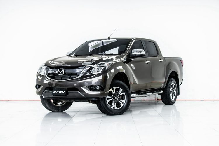 Mazda BT-50 Pro 2018 2.2 Hi-Racer Pickup ดีเซล ไม่ติดแก๊ส เกียร์ธรรมดา น้ำตาล