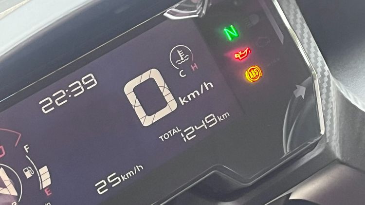 Honda CBR500R จดปี 21 ไมล์ 1249 km. รูปที่ 3