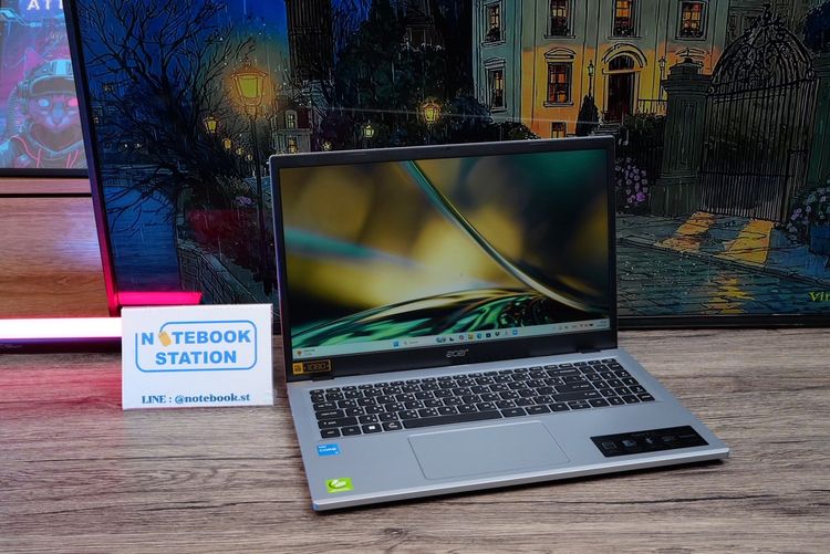 Acer Aspire Go 15 i3-N305 Ram8 SSD512 หน้าจอ15.6 FHD ตัวเครื่องดีไซน์สวยดูทันสมัย สเปคดี ทำงานเก่ง เครื่องพร้อมใช้งาน ขายเพียง 8,890.- รูปที่ 4