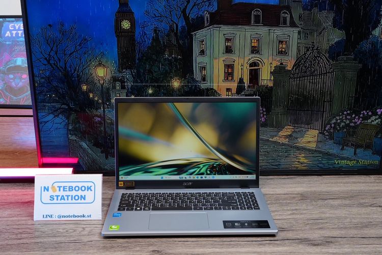 Aspire series วินโดว์ 8 กิกะไบต์ ไม่ใช่ Acer Aspire Go 15 i3-N305 Ram8 SSD512 หน้าจอ15.6 FHD ตัวเครื่องดีไซน์สวยดูทันสมัย สเปคดี ทำงานเก่ง เครื่องพร้อมใช้งาน ขายเพียง 8,890.-