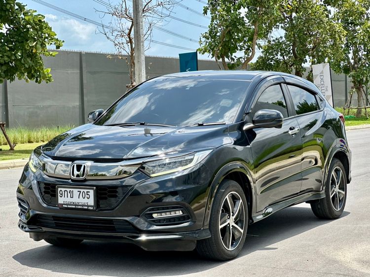 Honda HR-V 2019 1.8 RS Sedan เบนซิน ไม่ติดแก๊ส เกียร์อัตโนมัติ ดำ รูปที่ 2