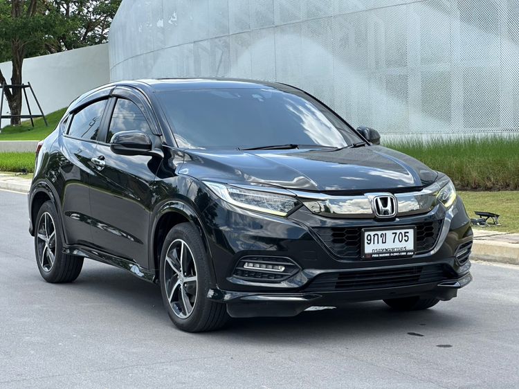 Honda HR-V 2019 1.8 RS Sedan เบนซิน ไม่ติดแก๊ส เกียร์อัตโนมัติ ดำ