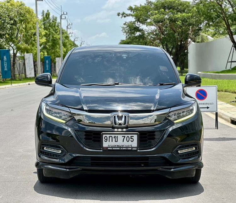 Honda HR-V 2019 1.8 RS Sedan เบนซิน ไม่ติดแก๊ส เกียร์อัตโนมัติ ดำ รูปที่ 3