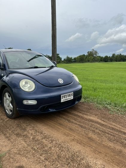 Volkswagen New Beetle 2001 2.0 Sedan เบนซิน เกียร์อัตโนมัติ น้ำเงิน รูปที่ 3