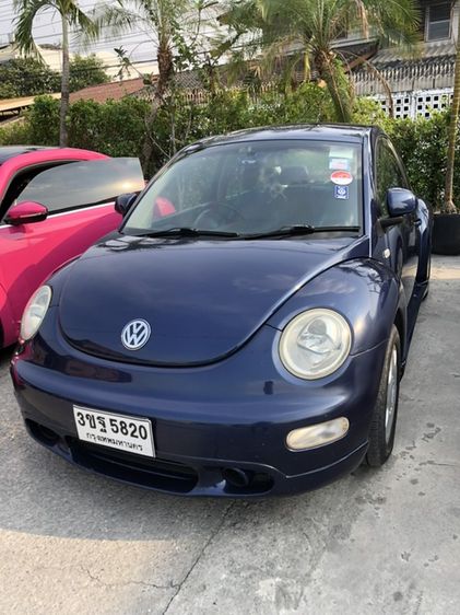 Volkswagen New Beetle 2001 2.0 Sedan เบนซิน เกียร์อัตโนมัติ น้ำเงิน