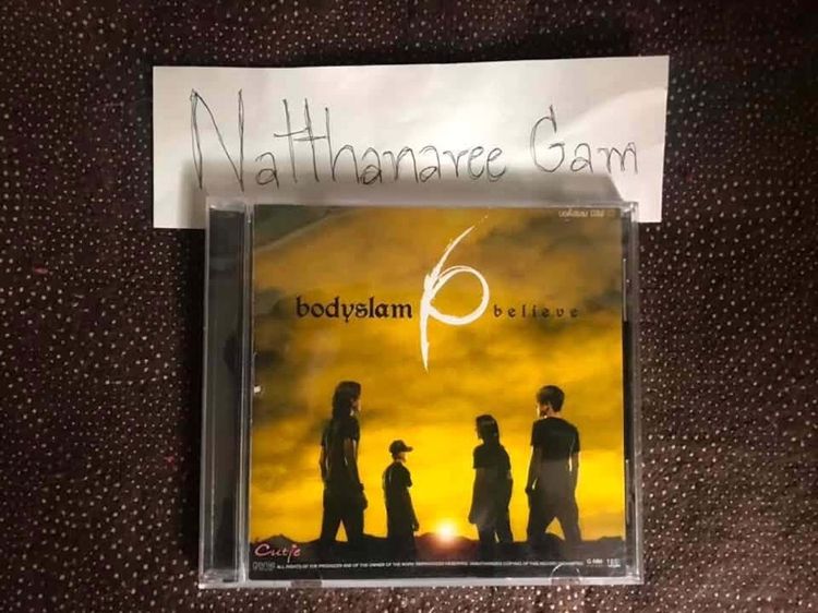 CD เพลง Bodyslam - believe