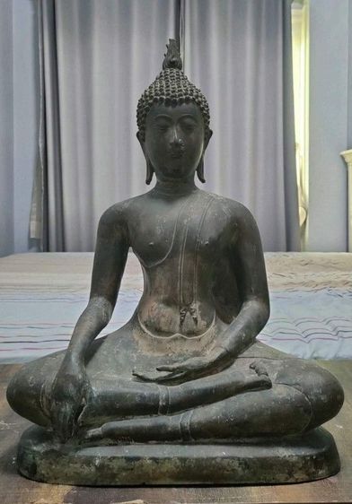 พระบูชาสุโขทัยหน้าตัก 15 นิ้ว สวยเก่าเดิมพระบ้าน