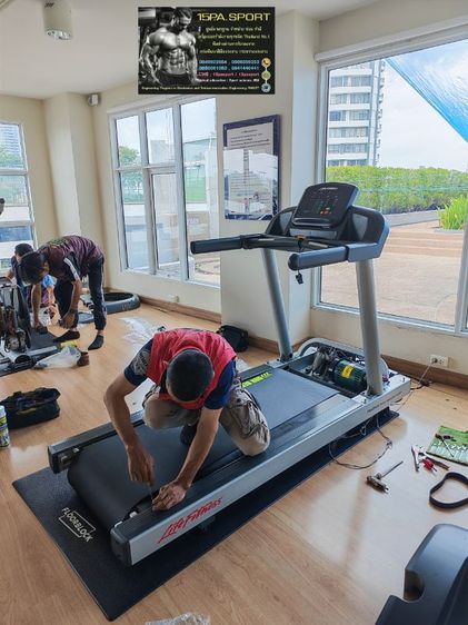 ช่างเปลี่นนสายพาน​ ซ่อมโรลเลอร์​ลู่วิ่งไฟฟ้า​Life​fitness​ ​ช่างซ่อมลู่วิ่งไฟฟ้าเจริญนคร ซ่อมได้ทุกรุ่น​ ทุกยี่ห้อ​ ทุกอาการบริการถึงบ้านท่านทั่วไทย รูปที่ 11