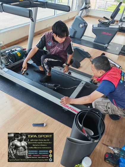 ช่างเปลี่นนสายพาน​ ซ่อมโรลเลอร์​ลู่วิ่งไฟฟ้า​Life​fitness​ ​ช่างซ่อมลู่วิ่งไฟฟ้าเจริญนคร ซ่อมได้ทุกรุ่น​ ทุกยี่ห้อ​ ทุกอาการบริการถึงบ้านท่านทั่วไทย รูปที่ 12