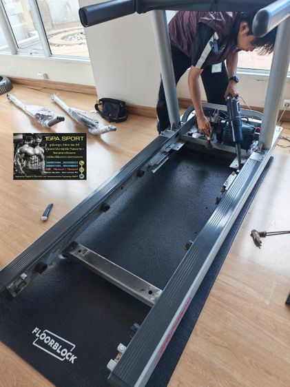 ช่างเปลี่นนสายพาน​ ซ่อมโรลเลอร์​ลู่วิ่งไฟฟ้า​Life​fitness​ ​ช่างซ่อมลู่วิ่งไฟฟ้าเจริญนคร ซ่อมได้ทุกรุ่น​ ทุกยี่ห้อ​ ทุกอาการบริการถึงบ้านท่านทั่วไทย รูปที่ 5