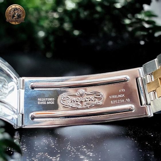 Rolex Datejust 16233 Original Arabic Tile White Dial Automatic Cal.3135 Swiss Jubille 18k&Steel รูปที่ 14