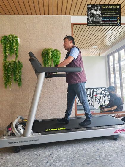 ช่างเปลี่ยนสายพานลู่วิ่งไฟฟ้า​Life​fitness​U.S.A. ช่างซ่อมลู่วิ่งไฟฟ้า​รัตนาธิเบศร์18​ นนทบุรี​ ซ่อมได้ทุกรุ่น​ ทุกยี่ห้อ​ ทุกอาการบริการถึงบ้านท่านทั่วไทย รูปที่ 10