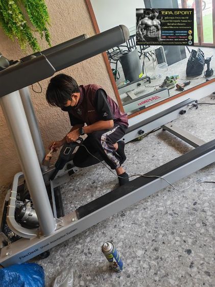 ช่างเปลี่ยนสายพานลู่วิ่งไฟฟ้า​Life​fitness​U.S.A. ช่างซ่อมลู่วิ่งไฟฟ้า​รัตนาธิเบศร์18​ นนทบุรี​ ซ่อมได้ทุกรุ่น​ ทุกยี่ห้อ​ ทุกอาการบริการถึงบ้านท่านทั่วไทย รูปที่ 4