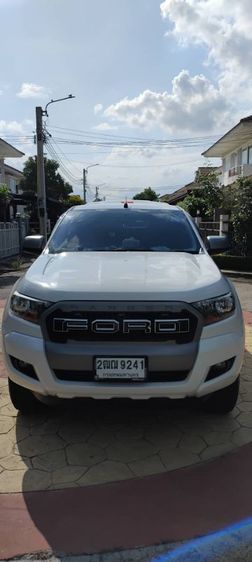 Ford Ranger 2017 2.5 Hi-Rider XLS Pickup ดีเซล ไม่ติดแก๊ส เกียร์ธรรมดา ขาว รูปที่ 3