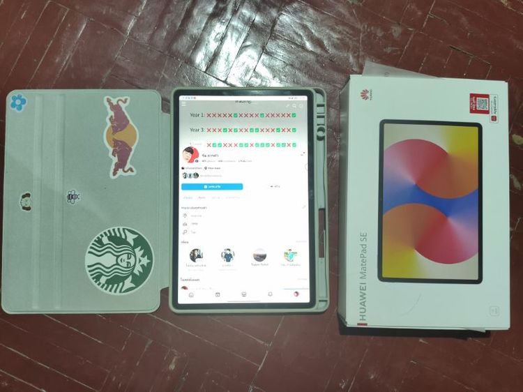 Huawei matepadse11  มือสองสภาพสวย จอใหญ่ 11นิ้ว ไม่เคย ใช้น้อยไม่ใช้งานหนัก อุปกรณ์ครบ