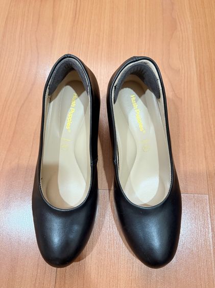 รองเท้าส้นสูง ดำ หนังสังเคราะห์ UK 5 | EU 38 | US 6.5 (มือ 2) รองเท้าคัชชูส้นสูง Hush Puppies 👡✨