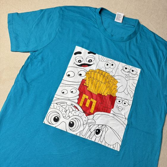 เสื้อยืด McDonald's Size L รูปที่ 4
