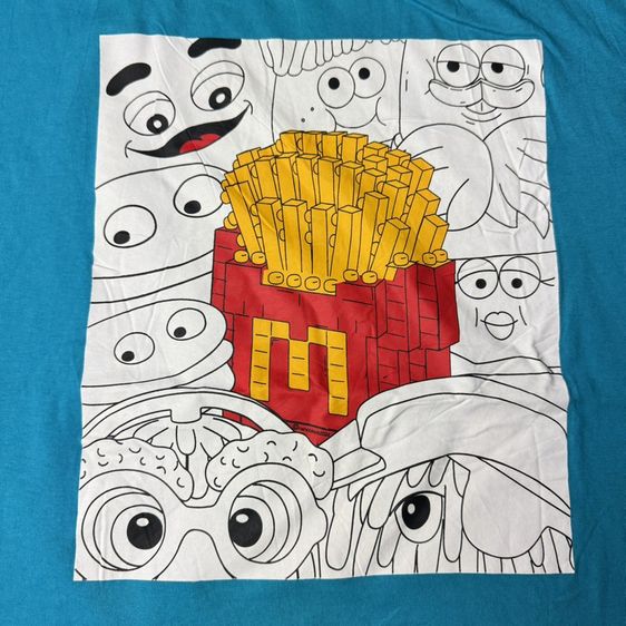 เสื้อยืด McDonald's Size L รูปที่ 3