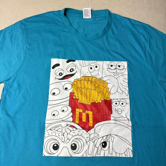 เสื้อยืด McDonald's Size L รูปที่ 2