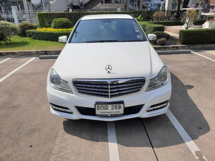 รถ Mercedes-Benz C-Class C220 CDI สี ขาว