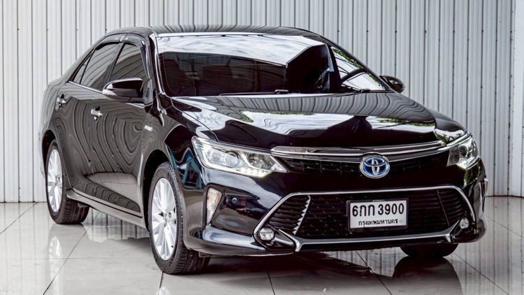 Toyota Camry 2017 2.5 HV Sedan ปลั๊กอินไฮบริด (PHEV) ไม่ติดแก๊ส เกียร์อัตโนมัติ ดำ รูปที่ 4