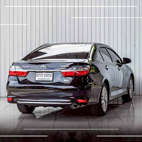 Toyota Camry 2017 2.5 HV Sedan ปลั๊กอินไฮบริด (PHEV) ไม่ติดแก๊ส เกียร์อัตโนมัติ ดำ รูปที่ 3