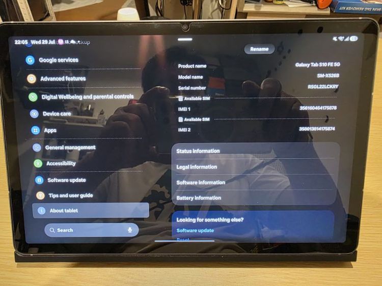 Galaxy Tab S10FE 5G 128GB นางฟ้า รูปที่ 6