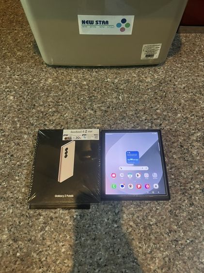 Galaxy Z Fold 5 512 GB ขายSamsungFold6สีหายากSilver Shadow512กิ๊กมีกล่องจอสวยกริปหายากมากสูนTrueถูกๆใช้งานดี