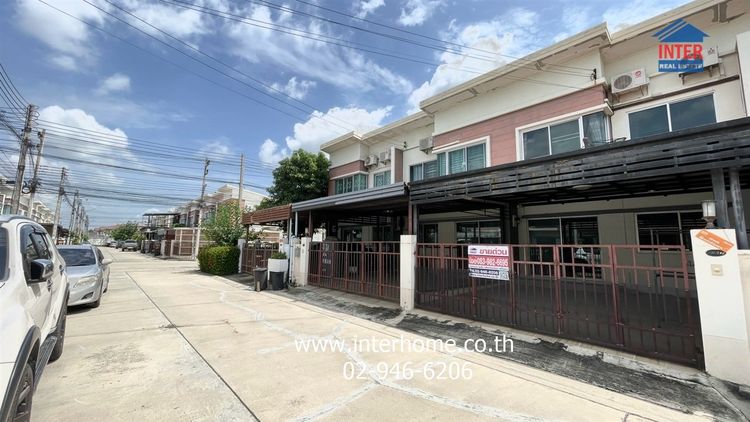 ทาวน์เฮ้าส์ 2 ชั้น 21.4 ตร.ว. หมุ่บ้านโนโว วิลล์ กรุงเทพฯ-ปทุมธานี ซอยวัดหนองปรง ถนนกรุงเทพ-ปทุมธานี ถนนหมายเลข345 เมืองปทุมธานี ปทุมธานี