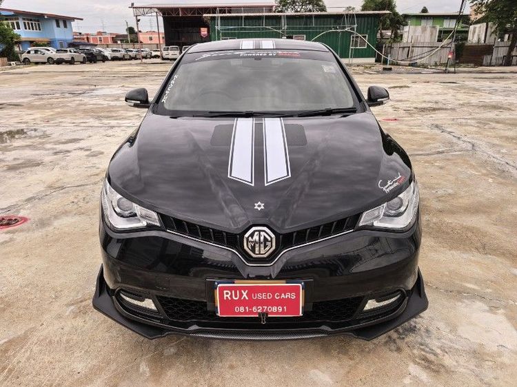 MG MG5 2020 1.5 X Sedan เบนซิน ไม่ติดแก๊ส เกียร์อัตโนมัติ ดำ รูปที่ 3