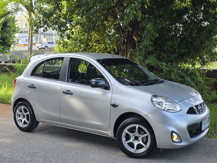 Nissan March 2013 1.2 S Sedan เบนซิน ไม่ติดแก๊ส เกียร์ธรรมดา บรอนซ์เงิน รูปที่ 3