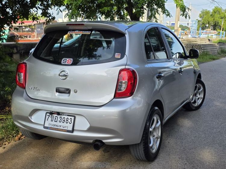 Nissan March 2013 1.2 S Sedan เบนซิน ไม่ติดแก๊ส เกียร์ธรรมดา บรอนซ์เงิน รูปที่ 2
