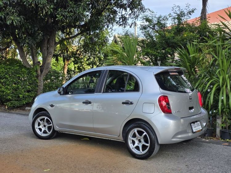 Nissan March 2013 1.2 S Sedan เบนซิน ไม่ติดแก๊ส เกียร์ธรรมดา บรอนซ์เงิน รูปที่ 4