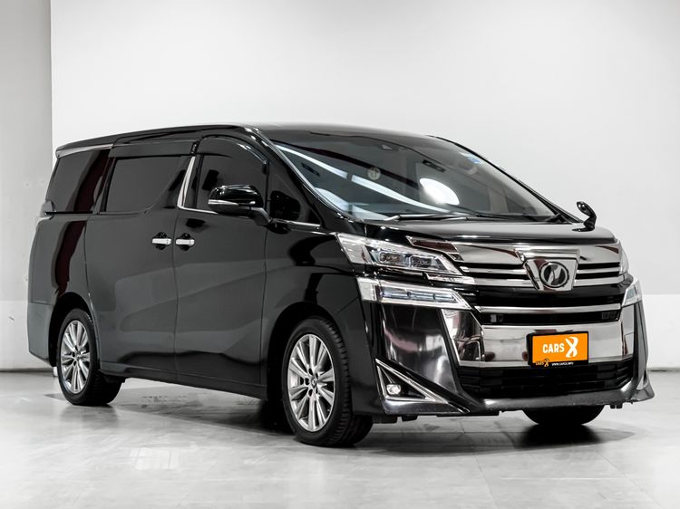 รถ Toyota Vellfire 2.5 Z G Edition สี ดำ